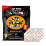 Load image into Gallery viewer, Natural Mice Repellent Pouches with Essential Oils – 12 Pack by PESOVA | Plant-Based, Chemical-Free Rodent Control