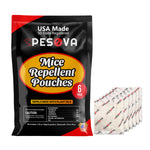 Load image into Gallery viewer, Natural Mice Repellent Pouches with Essential Oils – 6 Pack by PESOVA | Plant-Based, Chemical-Free Rodent Control
